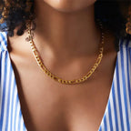 Rocco Chain Necklace & Bracelet Bundle Set