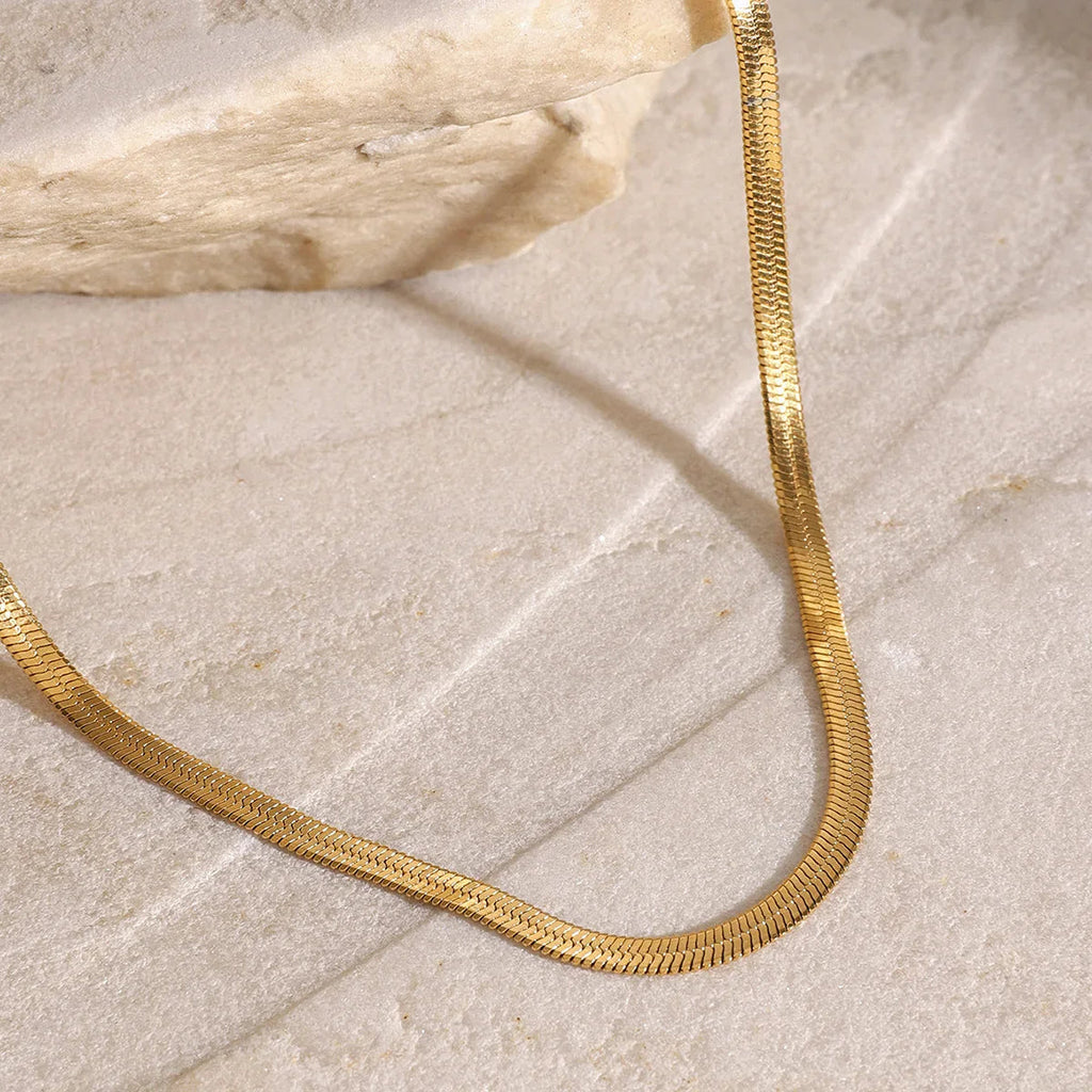 Aurelia Triple Layered Gold Necklace