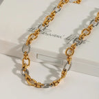 Beatrix Two-Tone Gold Necklace