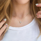 Cordelia Birthstone Pendant Necklace