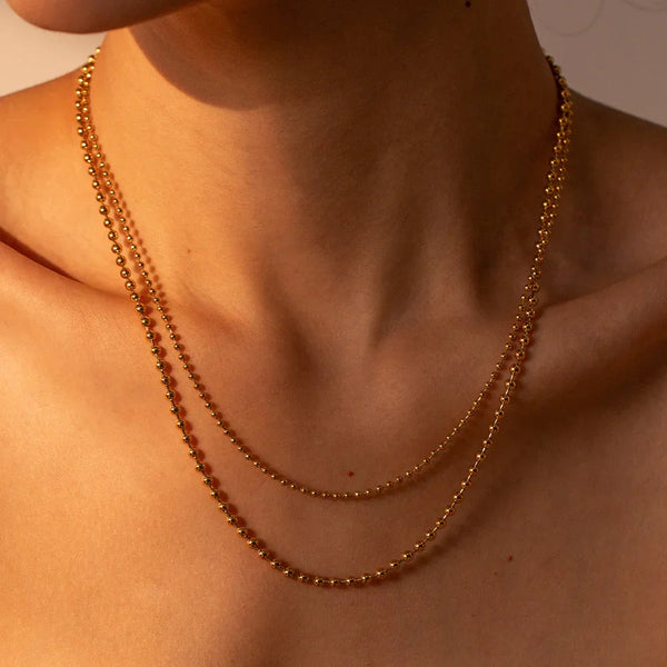 Colette Layered Ball Chain Necklace