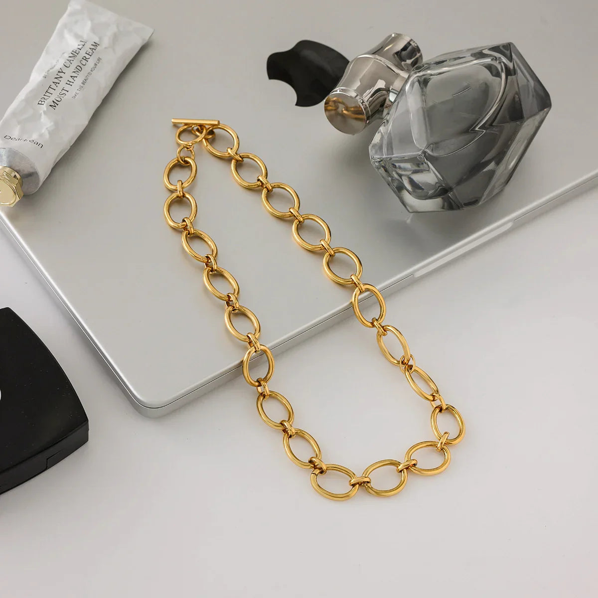 Juno Chunky Gold Chain Necklace