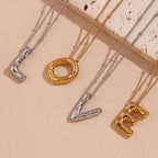 Margot Balloon Initial Necklace