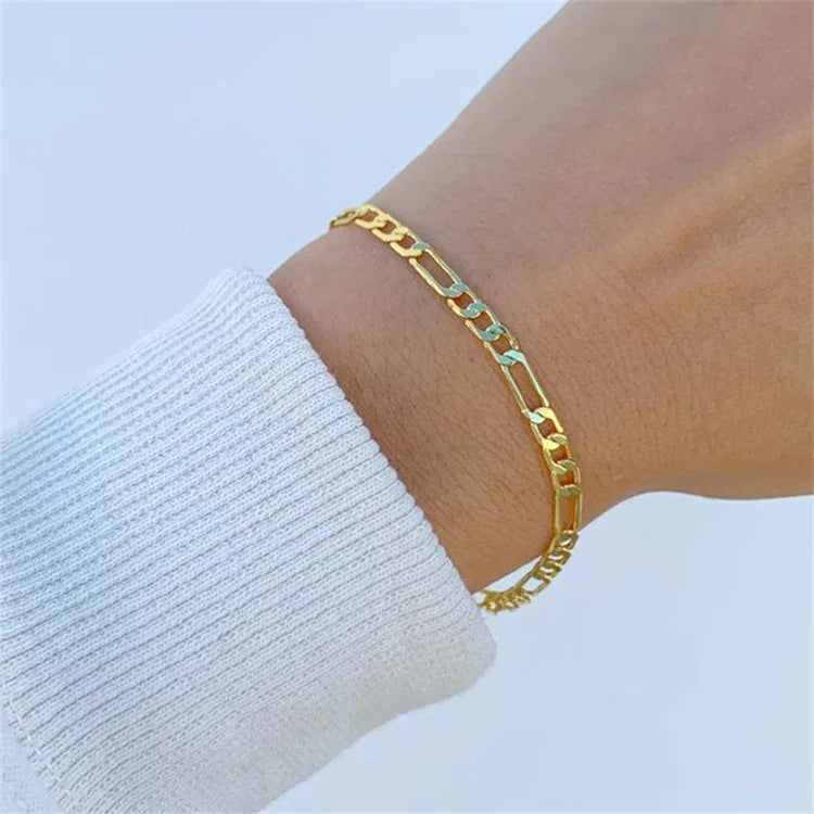 Rocco Chain Necklace & Bracelet Bundle Set