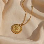 Estelle Starlight Gold Pendant Necklace