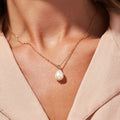 Rope Chain & Pearl Necklace Bundle Set