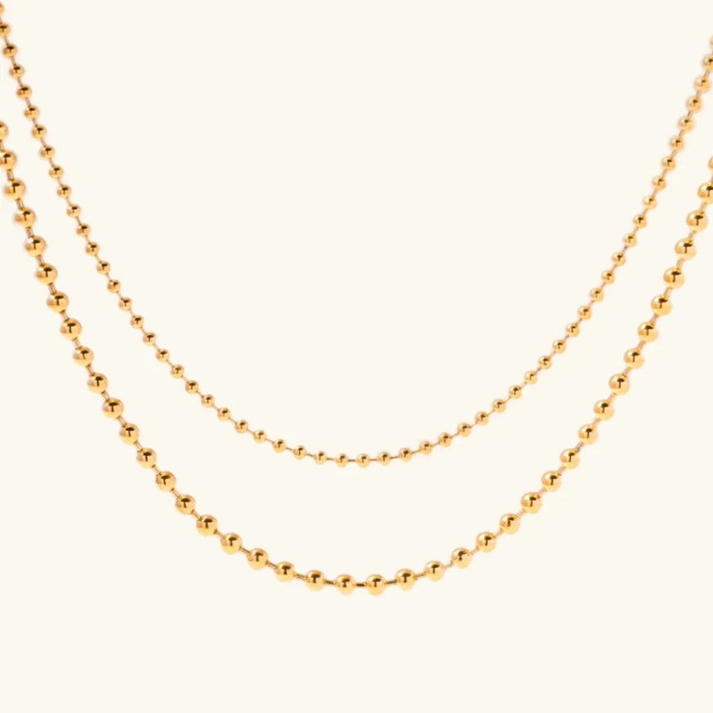 Colette Layered Ball Chain Necklace