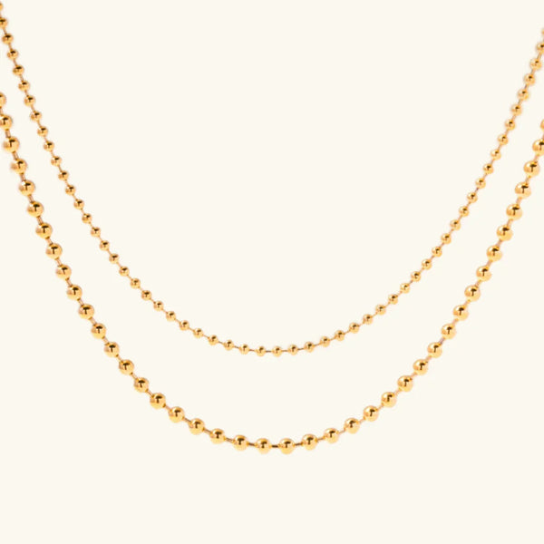 Colette Layered Ball Chain Necklace