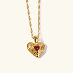 Colombe Gold Heart Necklace