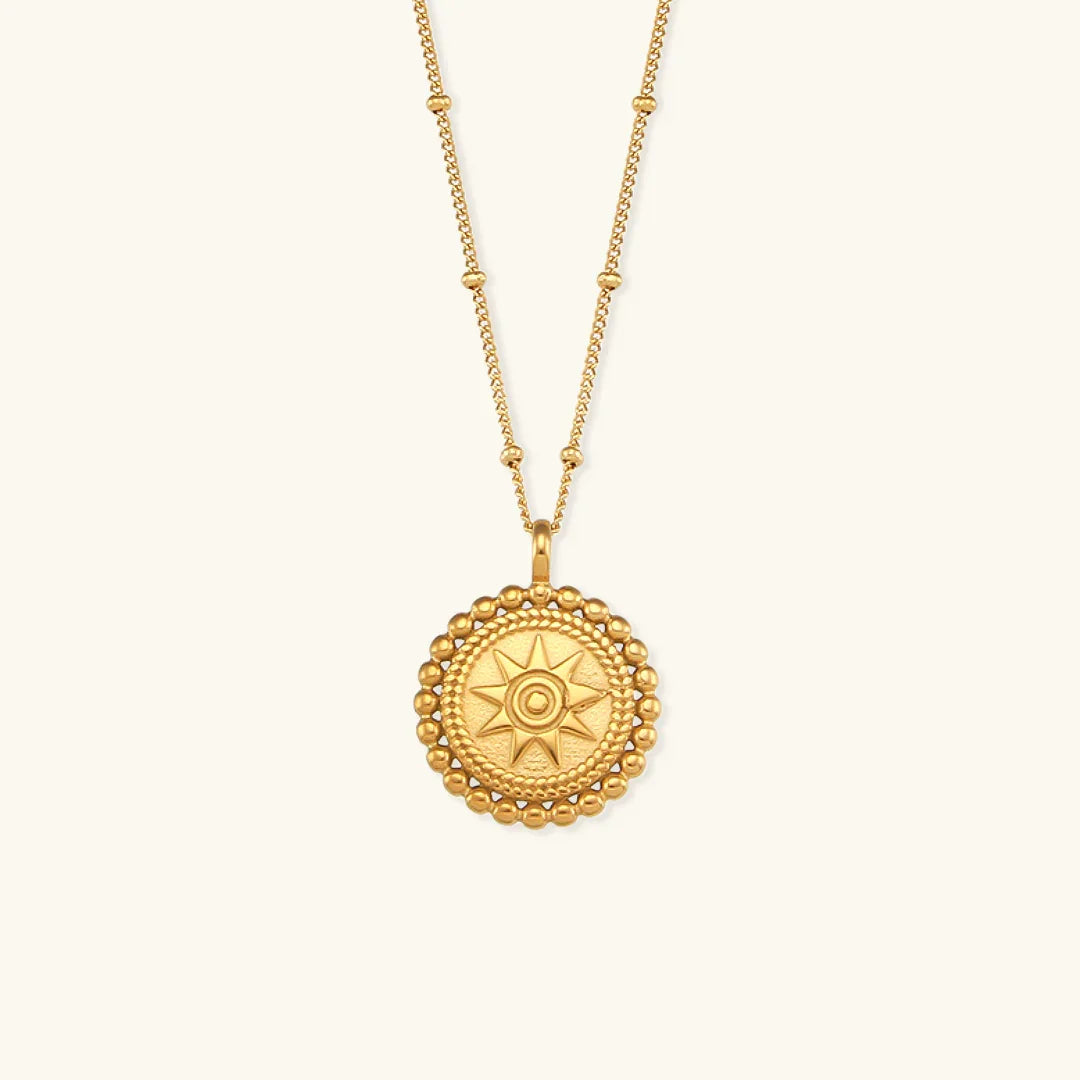 Estelle Starlight Gold Pendant Necklace