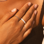 18K Gold Plated Halo White Zircon Ring