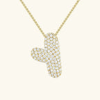 Genevieve Bubble Initial Necklace