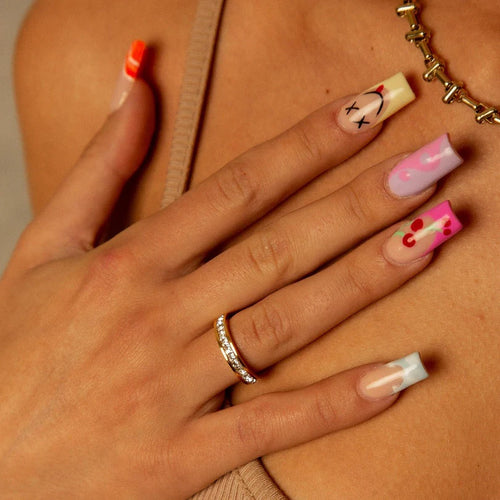 Brilliant Ring Gold Plated 18K