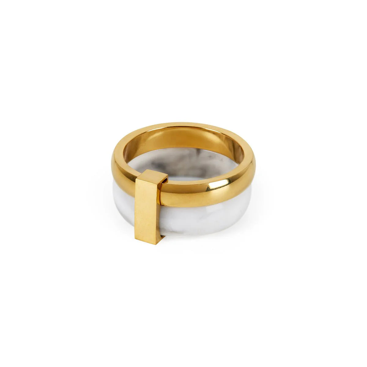 Rich Layered Ring Gold Plated 18K