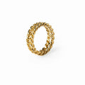 Chain Ring Gold Plated 18K