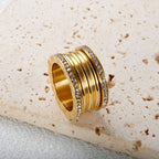 Imperial Luxury Ring Gold Plated 18K