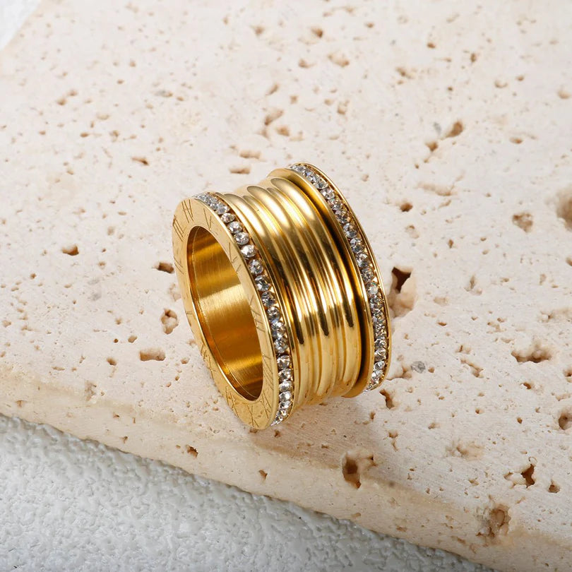 Imperial Luxury Ring Gold Plated 18K