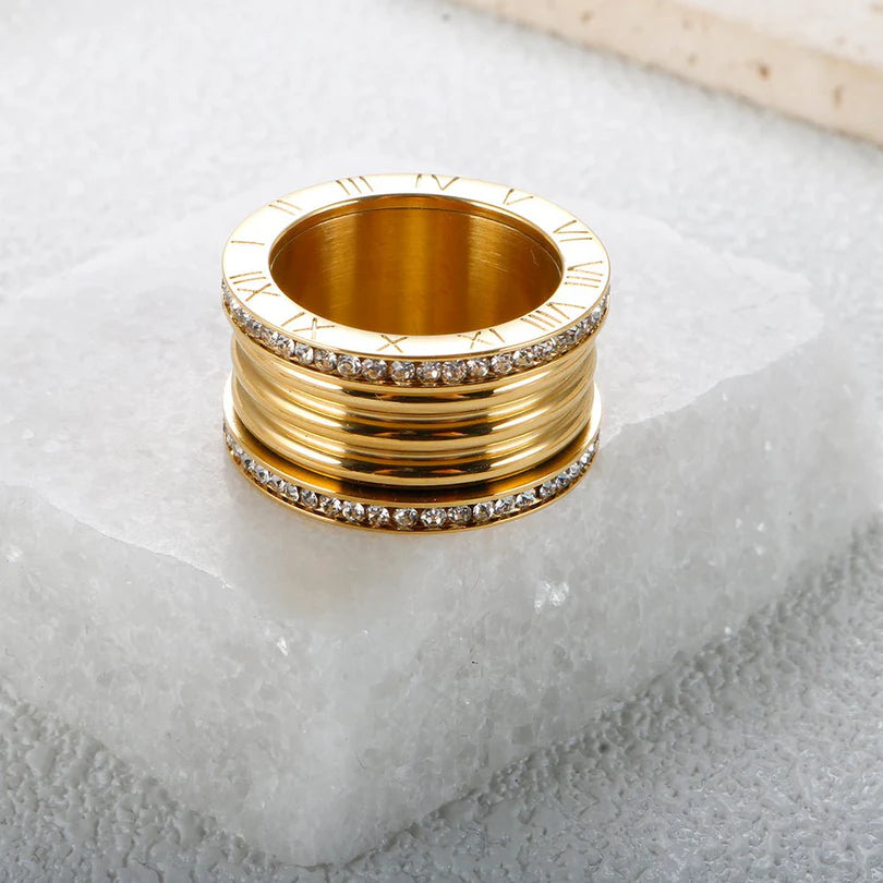 Imperial Luxury Ring Gold Plated 18K
