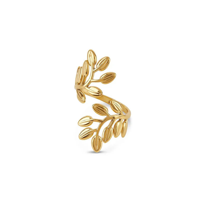 Ramos Adjustable Ring Gold Plated 18K