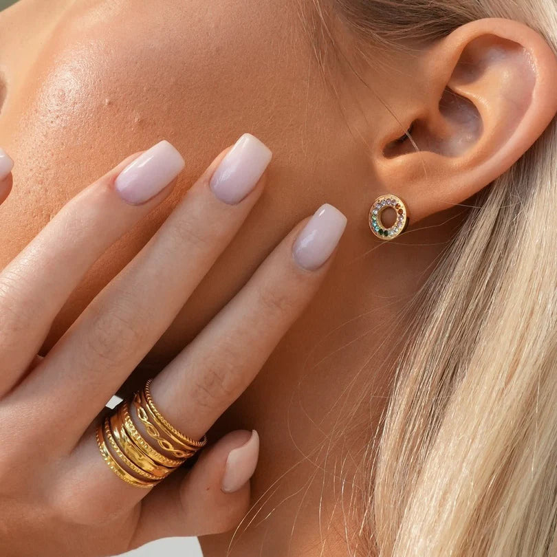 Royale Adjustable Ring Gold Plated 18K