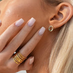 Royale Adjustable Ring Gold Plated 18K