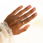 18K Gold Plated Sea Turtle Ring Waterproof