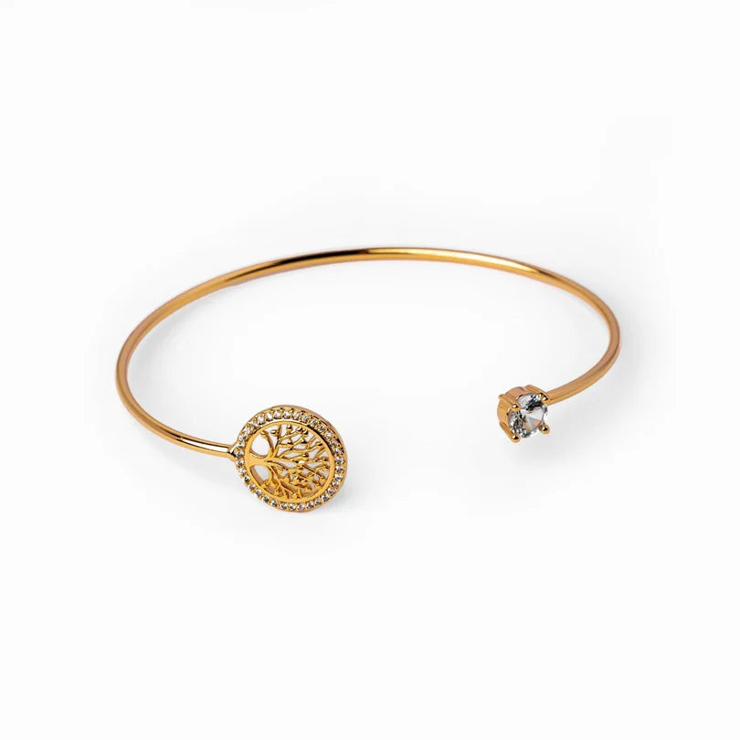 Tree of Life Bracelet Gold Plated 18K