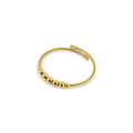 Anti-Stress Adjustable Sphere Bracelet Gold Plated 18K