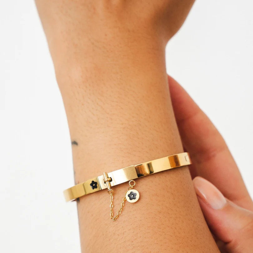 Charme Bracelet Gold Plated 18K