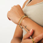 Florence Zirconia Bracelet Gold Plated 18K