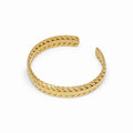 Golden Leaves Bracelet Gold Plated 18K