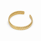 Golden Leaves Bracelet Gold Plated 18K
