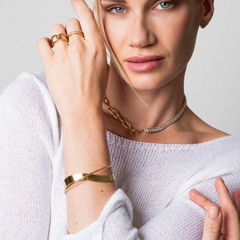 Inter Bracelet Gold Plated 18K