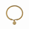 Saint Benedict Pendant Bracelet Gold Plated 18K