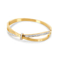 Roman Zirconia Bracelet Gold Plated 18K