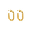 Piper Hoop Earrings Gold Plated 18K