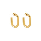 Piper Hoop Earrings Gold Plated 18K
