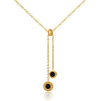 Athenas Tie Necklace Gold Plated 18K