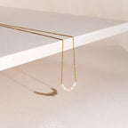 18K Gold Plated Dainty Freshwater Pearl Necklace