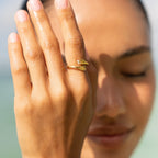 18K Gold Plated Minimalist Band Ring