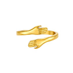 18K Gold Plated Minimalist Band Ring