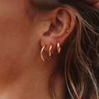 Triple Hoop Earrings Bundle Set (3 Sizes)
