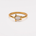 18K Gold Plated Sea Turtle Ring by Lara Verne