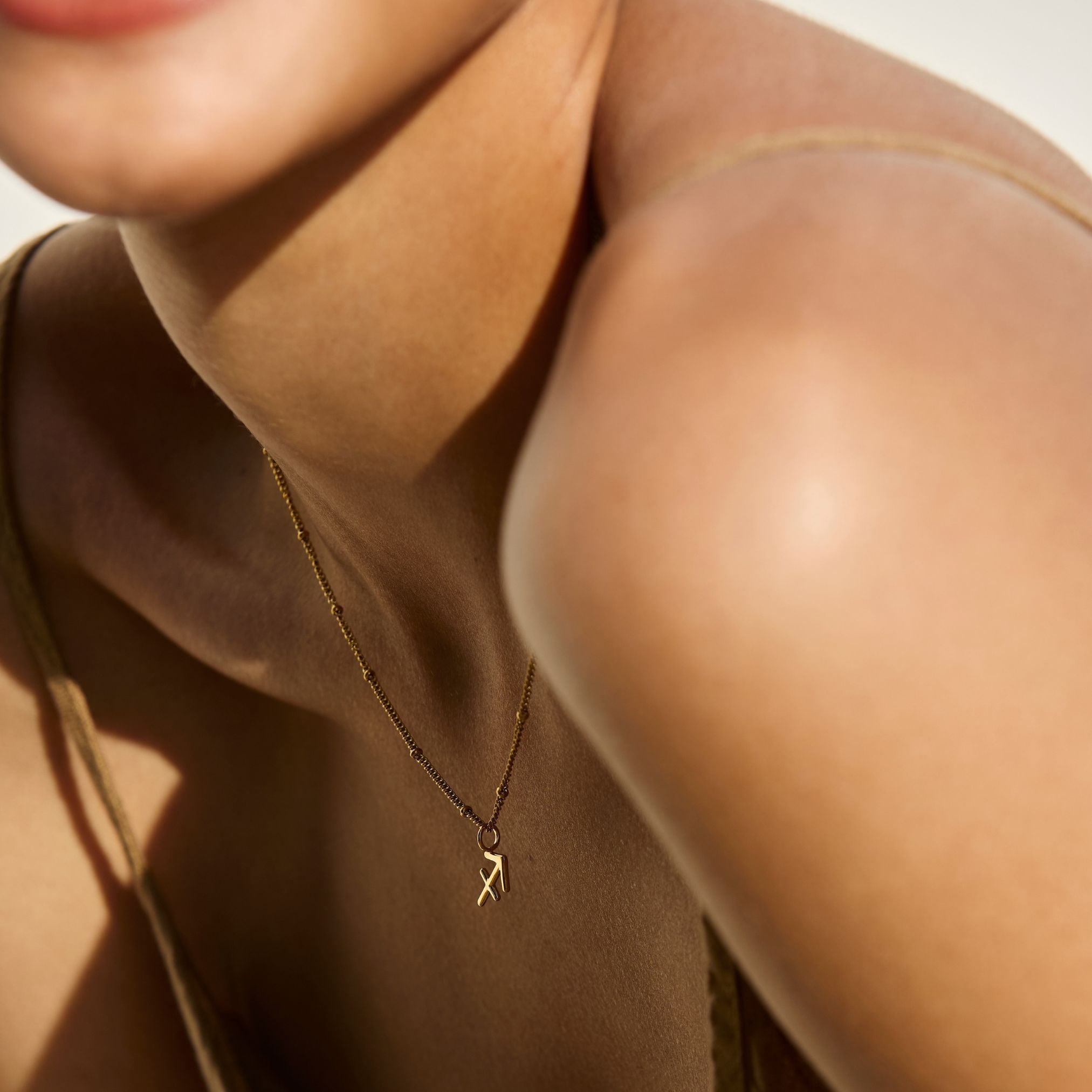 18K Gold Plated Zodiac Constellation Pendant Necklace