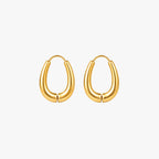 18K Gold Plated Drop Earrings Dainty Everyday