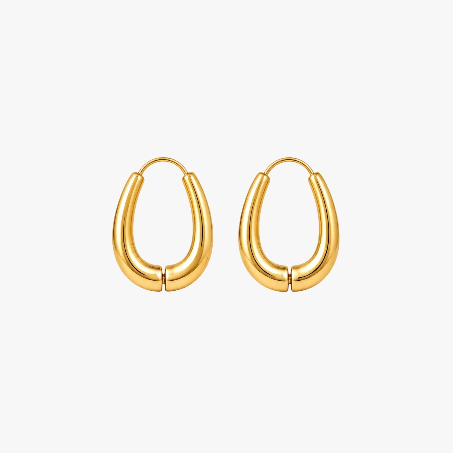 18K Gold Plated Drop Earrings Dainty Everyday