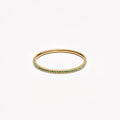 18K Gold Plated Auroras Rainbow Zircon Ring