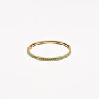 18K Gold Plated Auroras Rainbow Zircon Ring