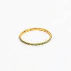 18K Gold Plated Auroras Rainbow Zircon Ring