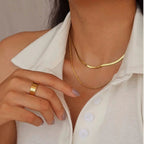 Delphine Layered Gold Chain Necklace